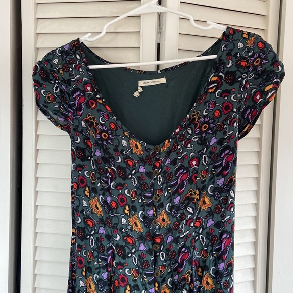 COPY - Urban Outfitters Paisley Jumpsuit Flowy - Picture 2 of 4